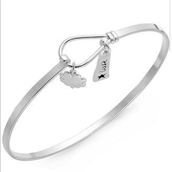 Inspirational Jewelry - Inspirational sterling silver luck bracelet